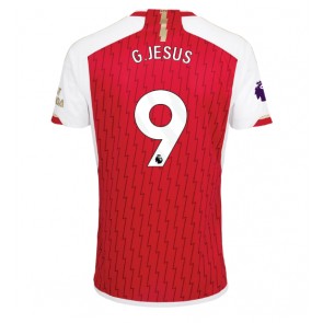 Arsenal Gabriel Jesus #9 Hemmatröja 2023-24 Kortärmad